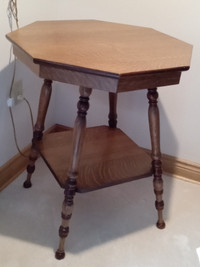 Beautifully refinished hall table for sale.