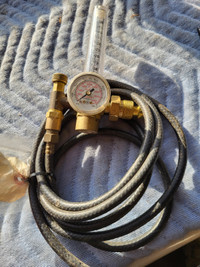 AIR FLOW AND PRESSURE GAUGE, Used for welding