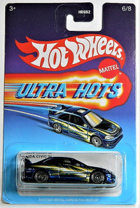 Hot Wheels Ultra Hots 1/64 Honda Civic Si Diecast Car