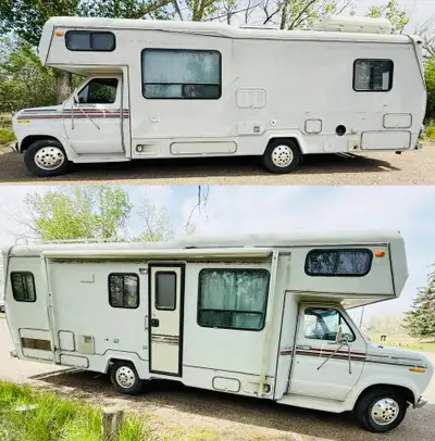 Please read the entire Ad. Currently Registered and Insured. ** 1989 Ford E350 Vanguard Class C Moto...