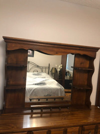 Pine Hutch Mirror