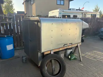 Full aluminum truck canopy from a 2007 Chevy Colorado. Will fit some smaller trucks see dimensions i...