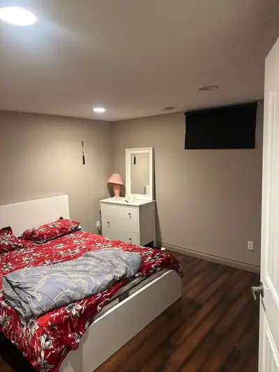 Spacious room for rent in shared basement in Pineridge area. Close to all amenities. Text me at 587-...