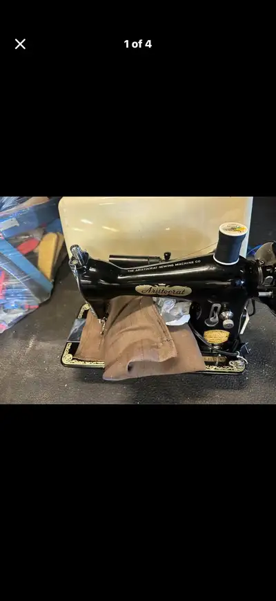 Aristocrat Sewing Machine, View more
