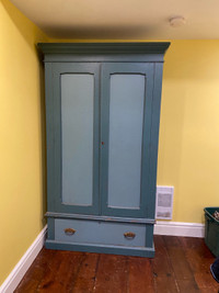 Old Pine Armoire 