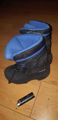 Gray Wolf Winter Boots Kids Enfants Bottes Hiver Size 13