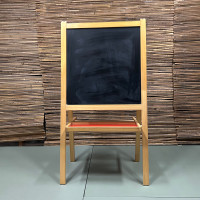 IKEA MALA Wood Easle - Chalkboard Whiteboard Paper Draw Paint