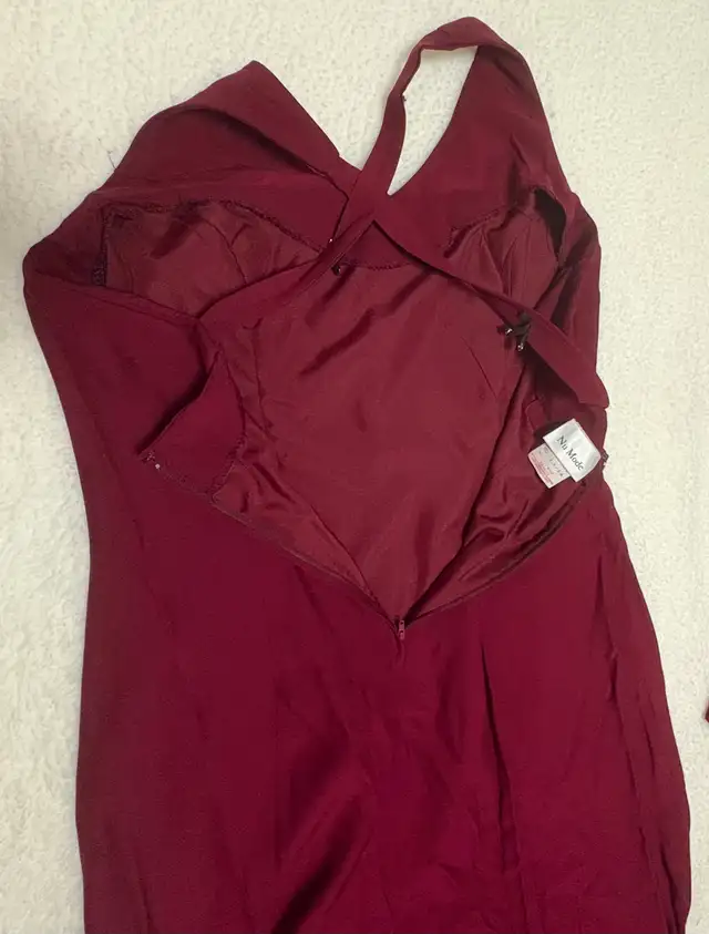 Nu Mode Maroon Dress and Bolero Set in Women's - Dresses & Skirts in City of Toronto - Image 5
