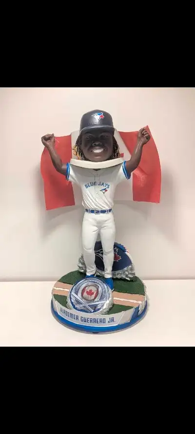 Vlad Guerrero Blue Jays Canada Flag Bobblehead, View more