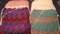 Crocheted Dining room/kitchen chair cushions