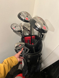 Wilson profile titanium golf clubs