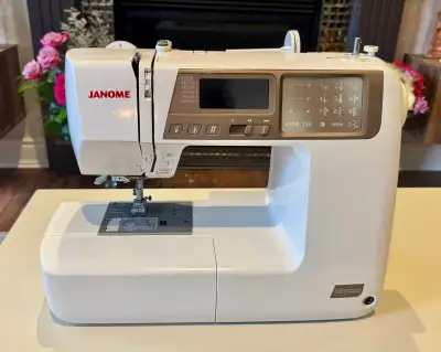 I'm selling a beautiful, new JANOME 5300QDC (Model 809AU) computerized sewing machine that has never...
