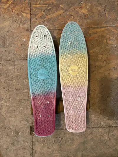2 available - $80 per skateboard Brand name PENNY BOARDS …excellent quality board made in Australia