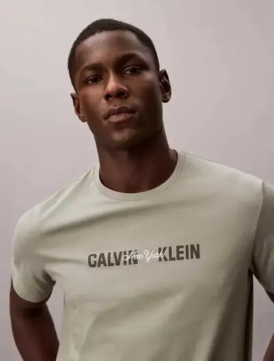 Calvin Klein New York Script Logo Graphic Classic T-shirt, View more