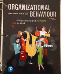 Organizational Behaviour: Understanding & Managing at Work 11e