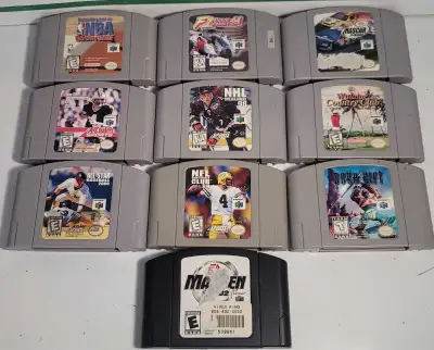 N64 Games Pack of 10, Lot #3, View more