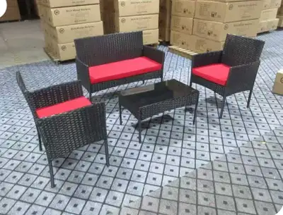Brand New ✨️ 4-Piece Patio Sofa Set, View more