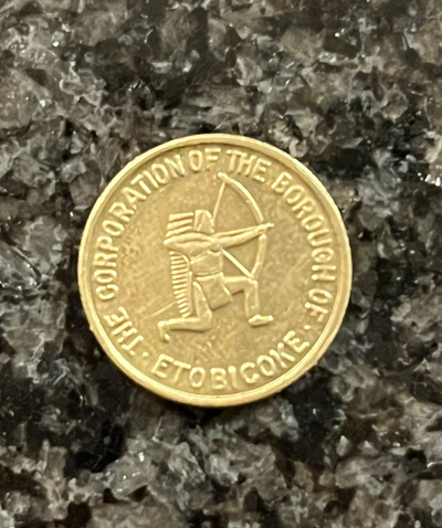 Vintage: Commemorative Borough of Etobicoke (TTC) token, View more