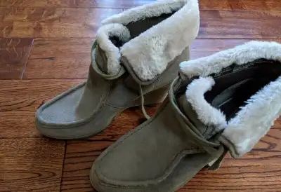 Suede ankle boots, View more