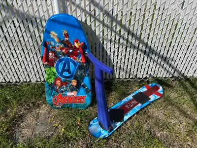 Snow slide & Snow scooter, View more