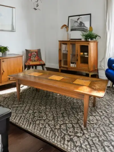vintage MCM lane furniture coffee table , View more