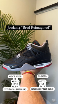 Jordan 4 “Bred Reimagined”