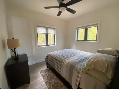 Escape to Kawagama Lake Rent our newly built, 4-bedroom, 3-bathroom waterfront cottage in Dorset! En...