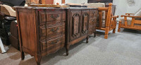 Meubles antique Commode table de nuit/ Dresser and night table