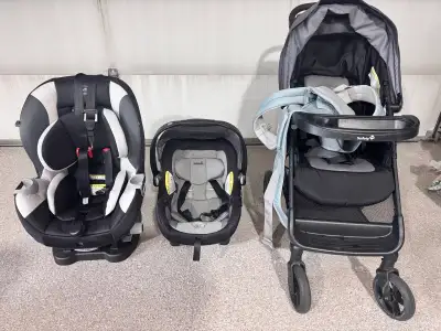 Baby stroller, car seat and baby carrier, View more