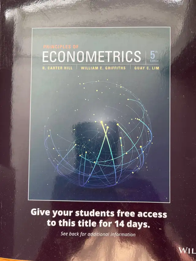 Priciples of Econometrics 5th Edition in Textbooks in Ottawa - Image 2