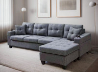 Modern Living  Affordable Luxury Sectional Sofa Sale 49%off