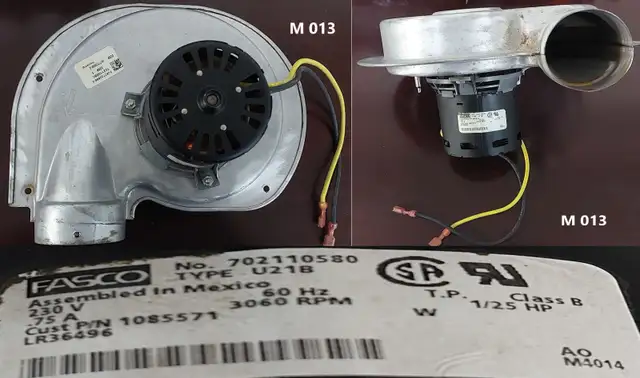 FASCO Inducer Blower Motor – Model 702110580 - M013 in Heating, Cooling & Air in City of Toronto - Image 5