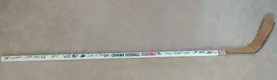 Oshawa Generals 2002-2003 Team Signed Sherwood Hockey Stick, View more