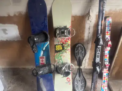 snowboards, skis, the wave skateboard, View more