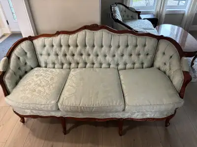 French Provincial sofa and loveseat , View more