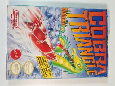 Cobra Triangle NES Nintendo Video Game Box Sleeve Styrofoam