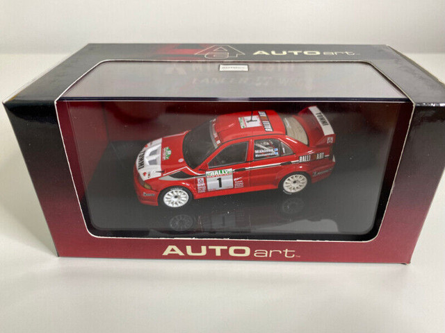 1:43 Diecast AUTOART Mitsubishi	Lancer Evo 6 WRC N1 New Zealand in Arts & Collectibles in City of Toronto