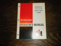 International 2350, 2450 Mount-O- Matic Loaders Operators Manual
