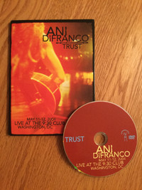 DVD Ani Difranco Trust Live at Washington à vendre