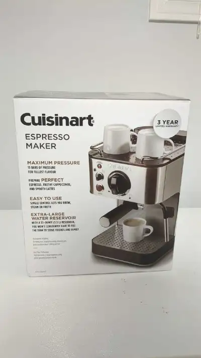 Cuisinart Espresso Maker, View more