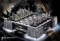 NEW SEALED NOBLE GOTHAM CITY BATMAN CHESS SET OUT OF PRODUCTION!