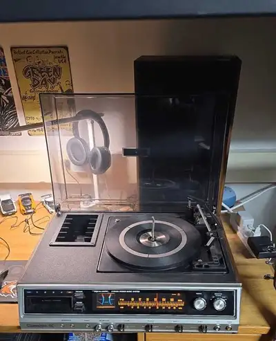 Realistic Clarinette 97 Turntable, Setero & 8track, View more