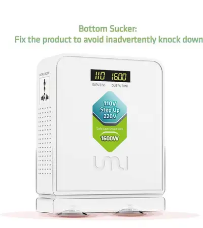 UMI 110V to 220V Step Up Voltage Converter 1600W