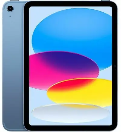 Apple iPad A16 11″ 128GB Wi-Fi (11th Generation) – Blue (MD4A4CL/A) with Protection Case, used, good...