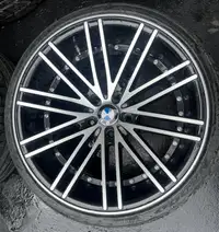 19'' BMW Rims and Tires Staggered 5x120 19x8.5/9.5 +35 CB 72.6