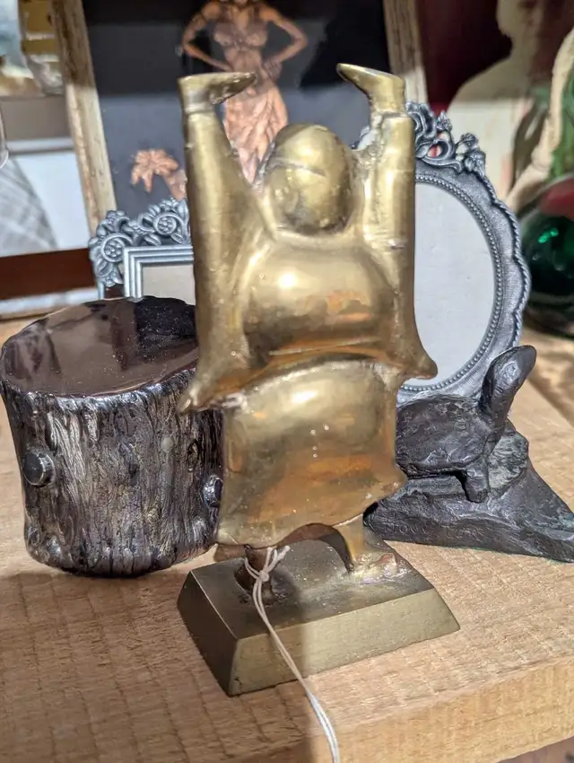 Solid Brass Buddha Incense Burner in Arts & Collectibles in Oshawa / Durham Region - Image 3