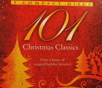 101 CHRISTMAS CLASSICS 3 CD NOEL CLASSICAL RETRO CHOIR VARIOUS