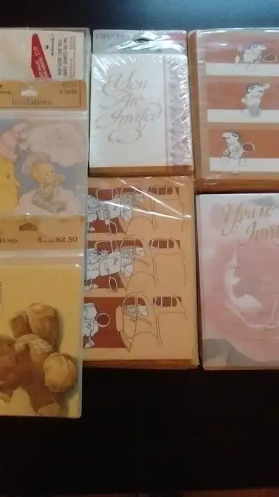 Assortment Of “INVITATION CARDS”, View more