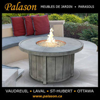 Table de foyer extérieur Huntington Outdoor Firepit Fire Table