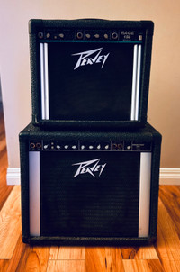Two peavy amps 
